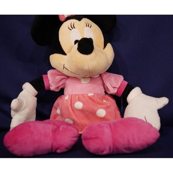 Minnie Mouse 22" Long Jumbo Stuffed Plushie - Picture 1 of 6